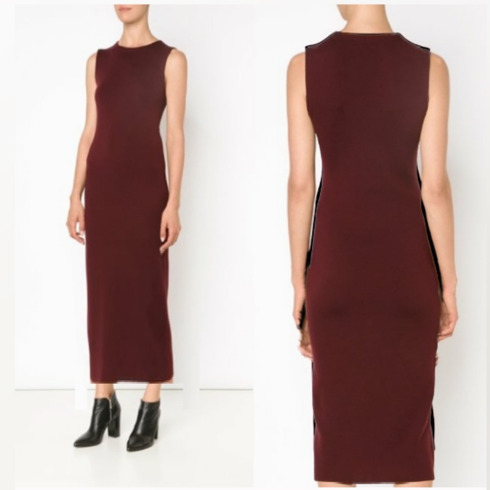 Theory Casis Koldeen Preen Wool Sweater Dress